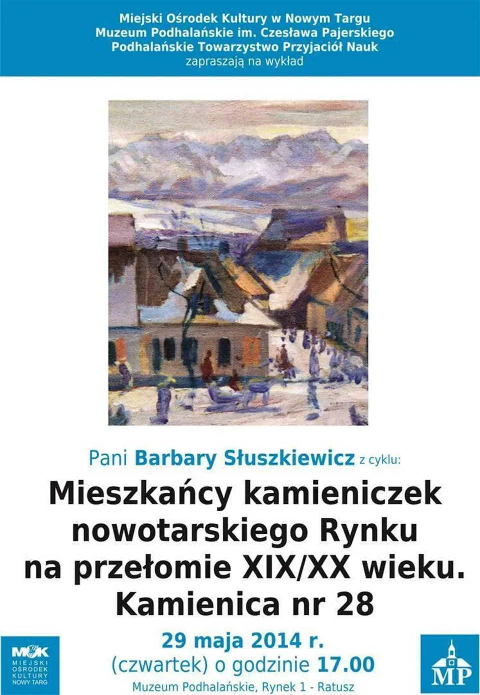 Mieszkańcy Kamieniczek Nowotarskiego Rynku na przełomie XIX/XXw. Kamienica nr 28