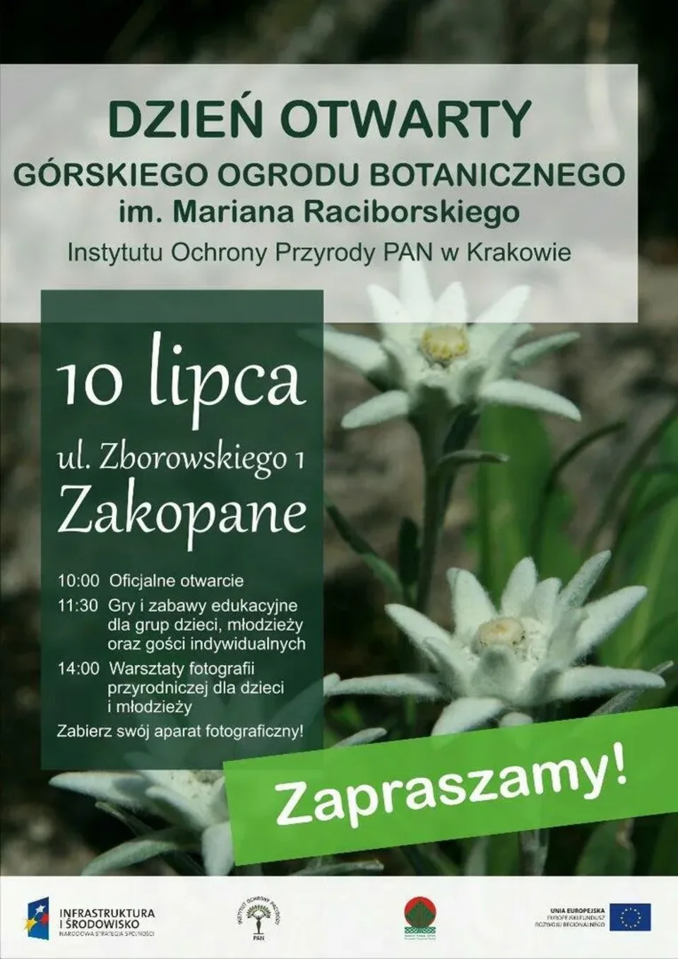 Dzień otwarty Górskiego Ogrodu Botanicznego