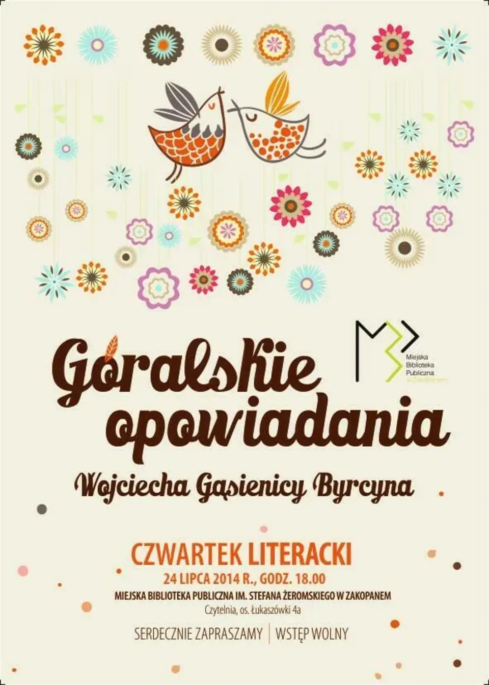 Góralskie opowiadania w Miejskiej Bibliotece