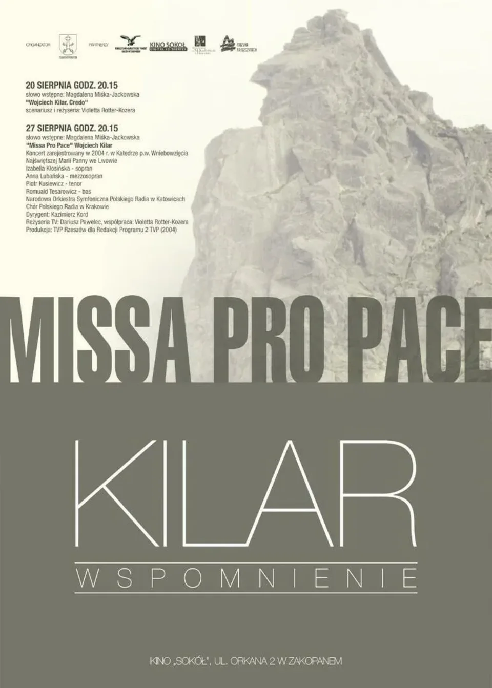 „Missa Pro Pace”/Kilar/Wspomnienie