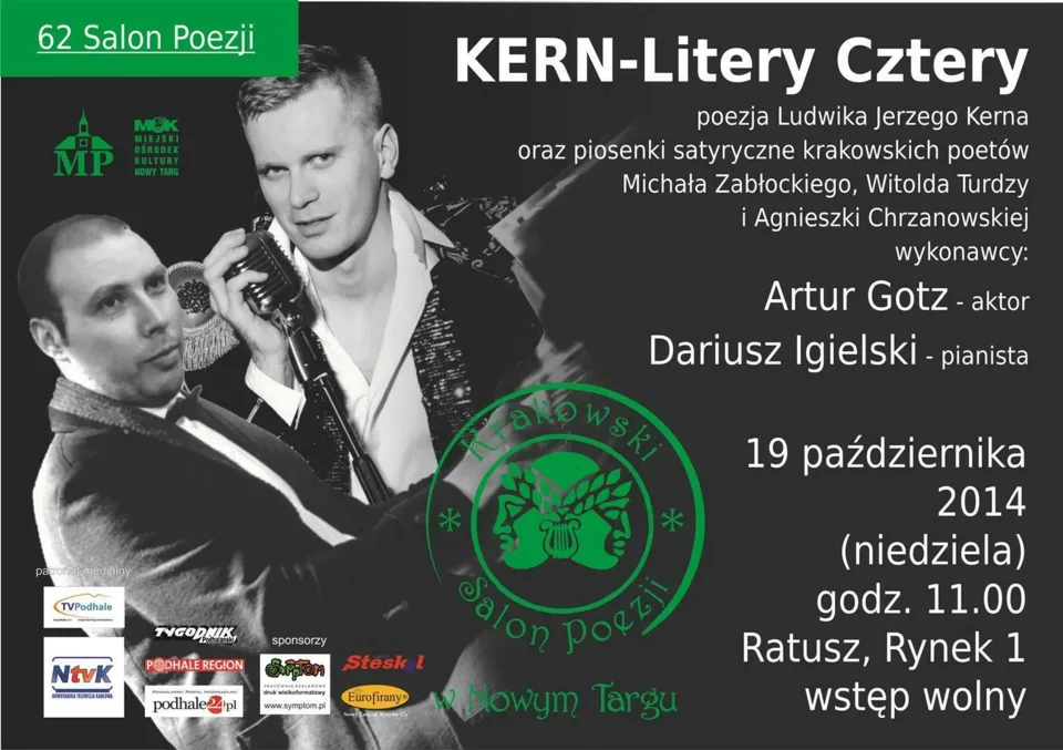 62 salon poezji "KERN Litery Cztery"