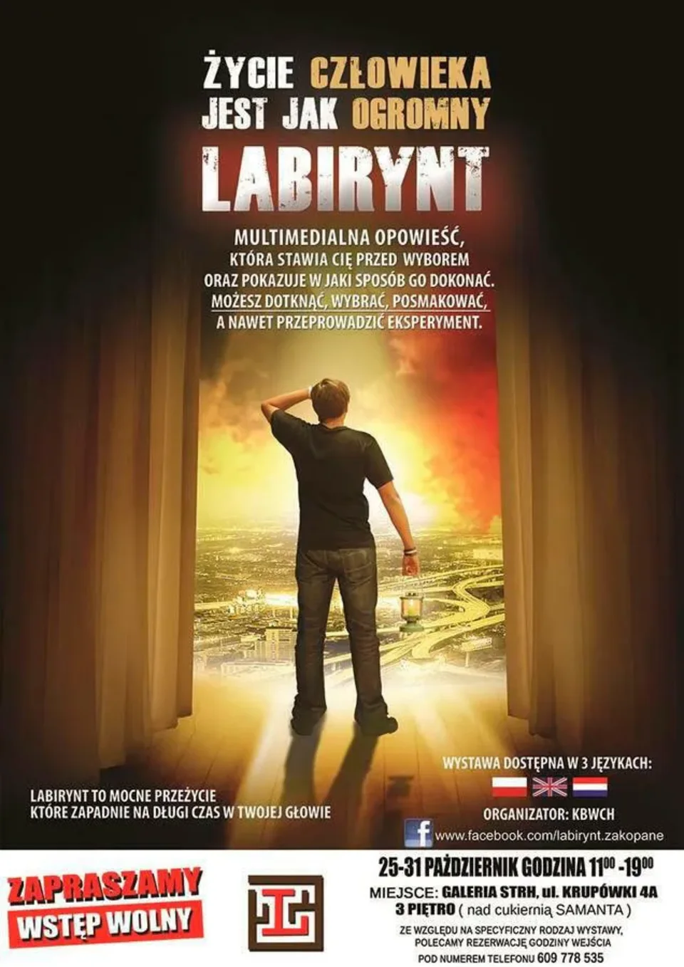Multimedialna wystawa "Labirynt"