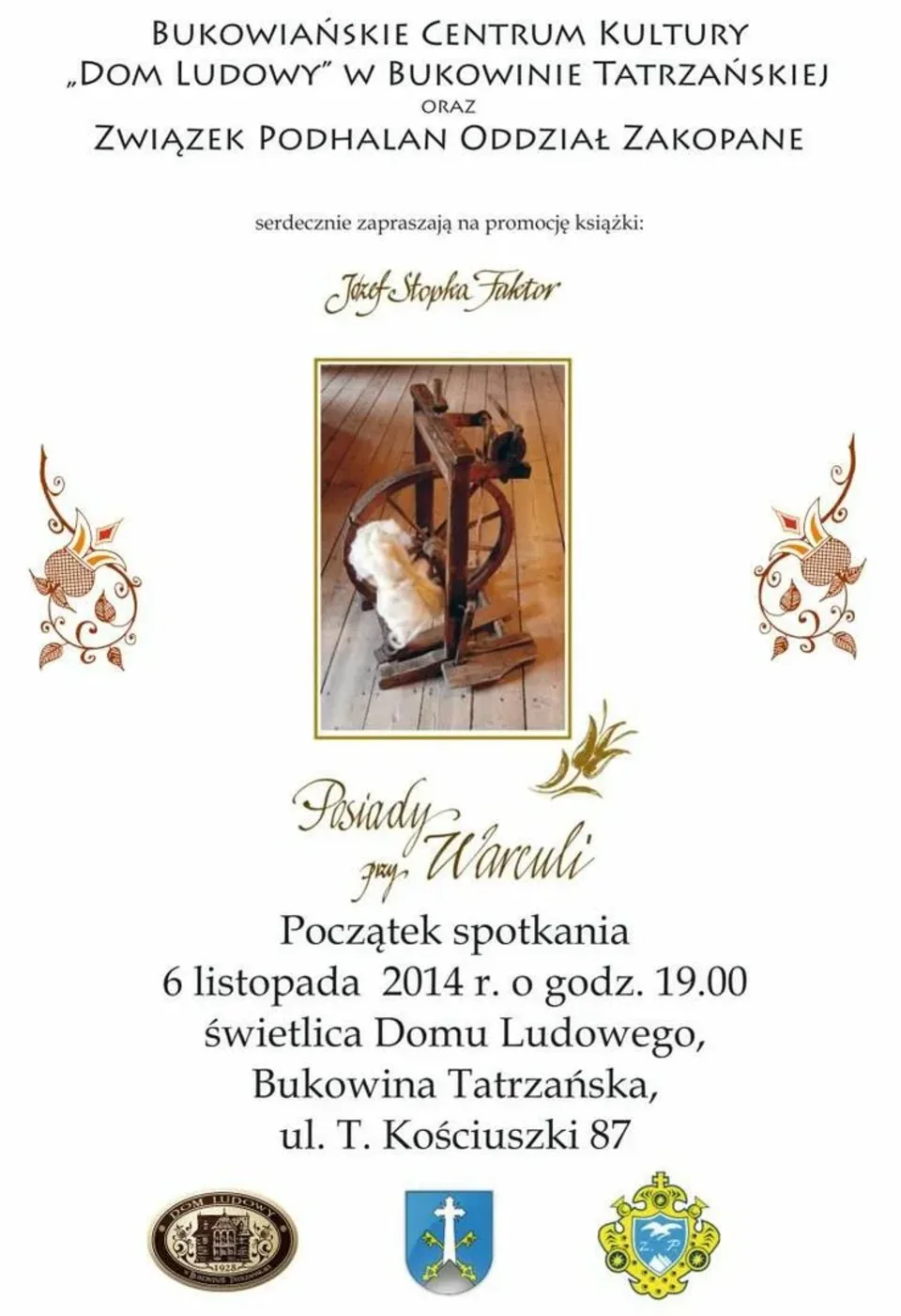Spotkanie z Józefem Stopką Faktorem i jego poezją