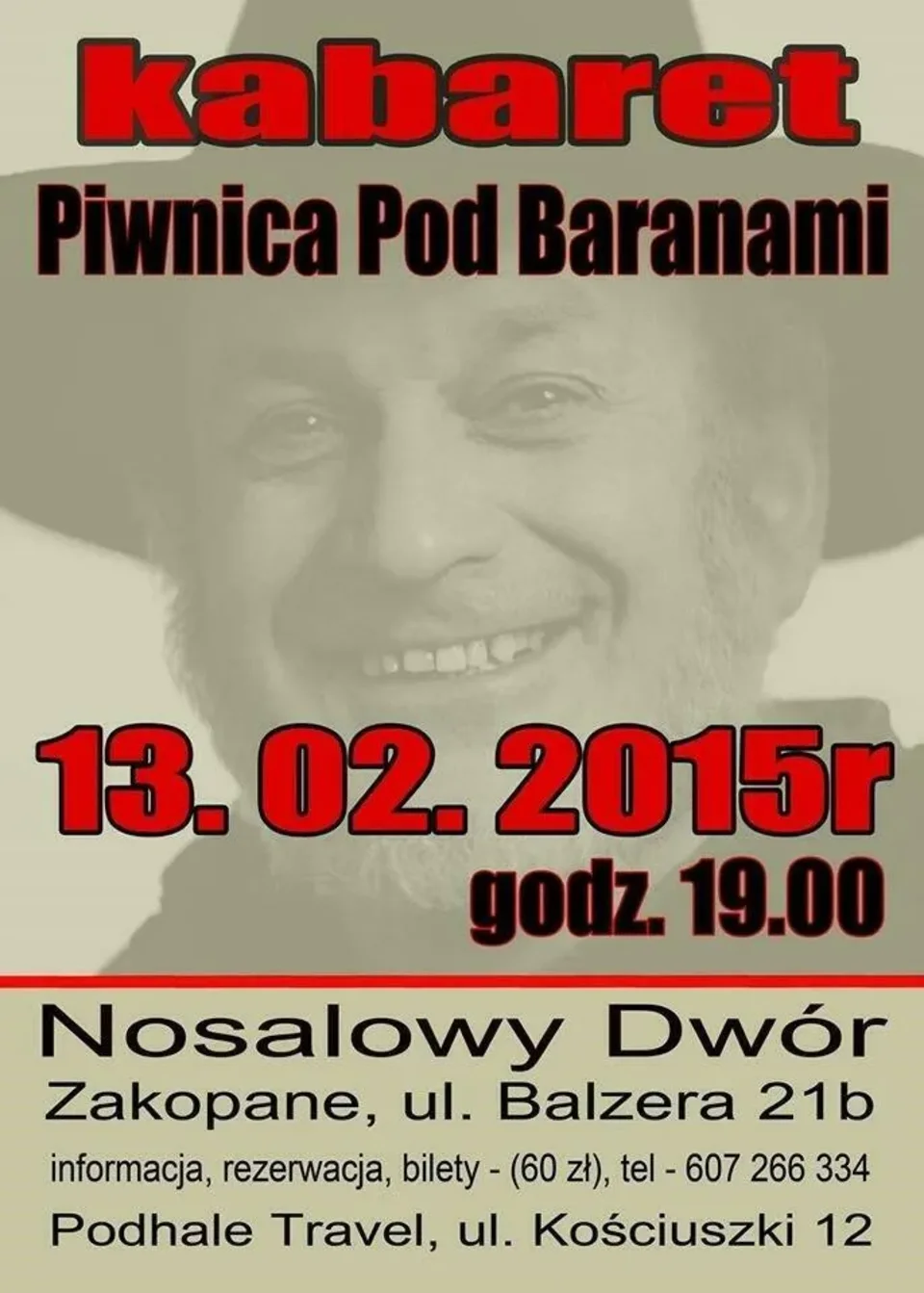 Koncert kabaretu Piwnica pod Baranami