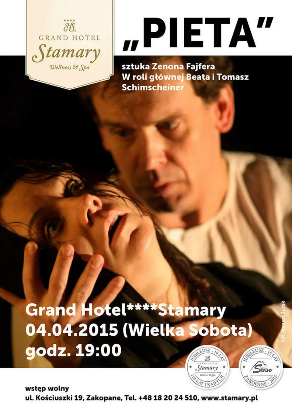SPEKTAKL "PIETA" z udziałem Beaty i Tomasza SCHIMSCHEINERÓW