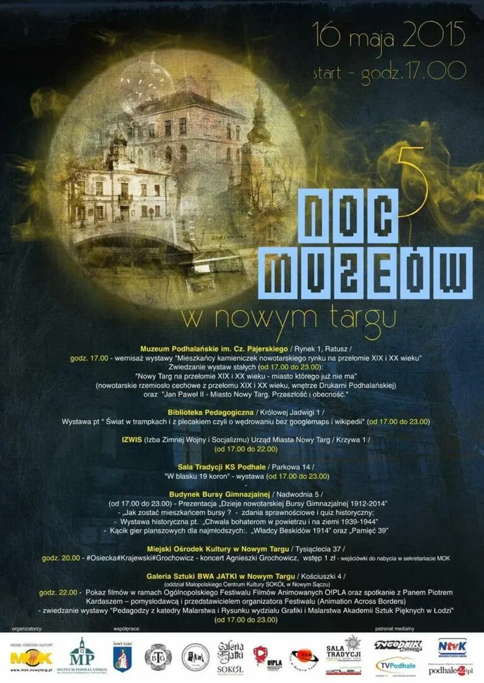 V Noc Muzeów w Muzeum Podhalańskim