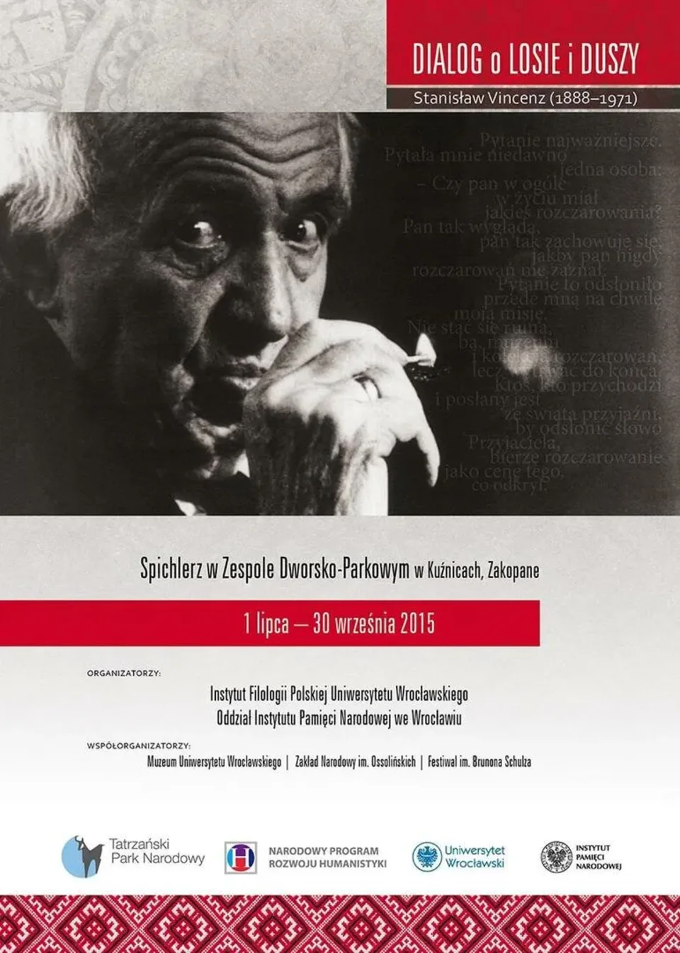 Wystawa „Dialog o losie i duszy. Stanisław Vincenz (1888–1971)”