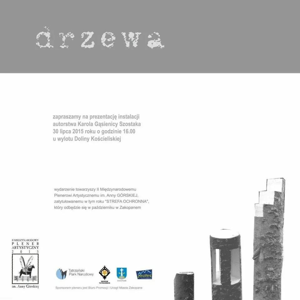 Wernisaż instalacji Drzewa
