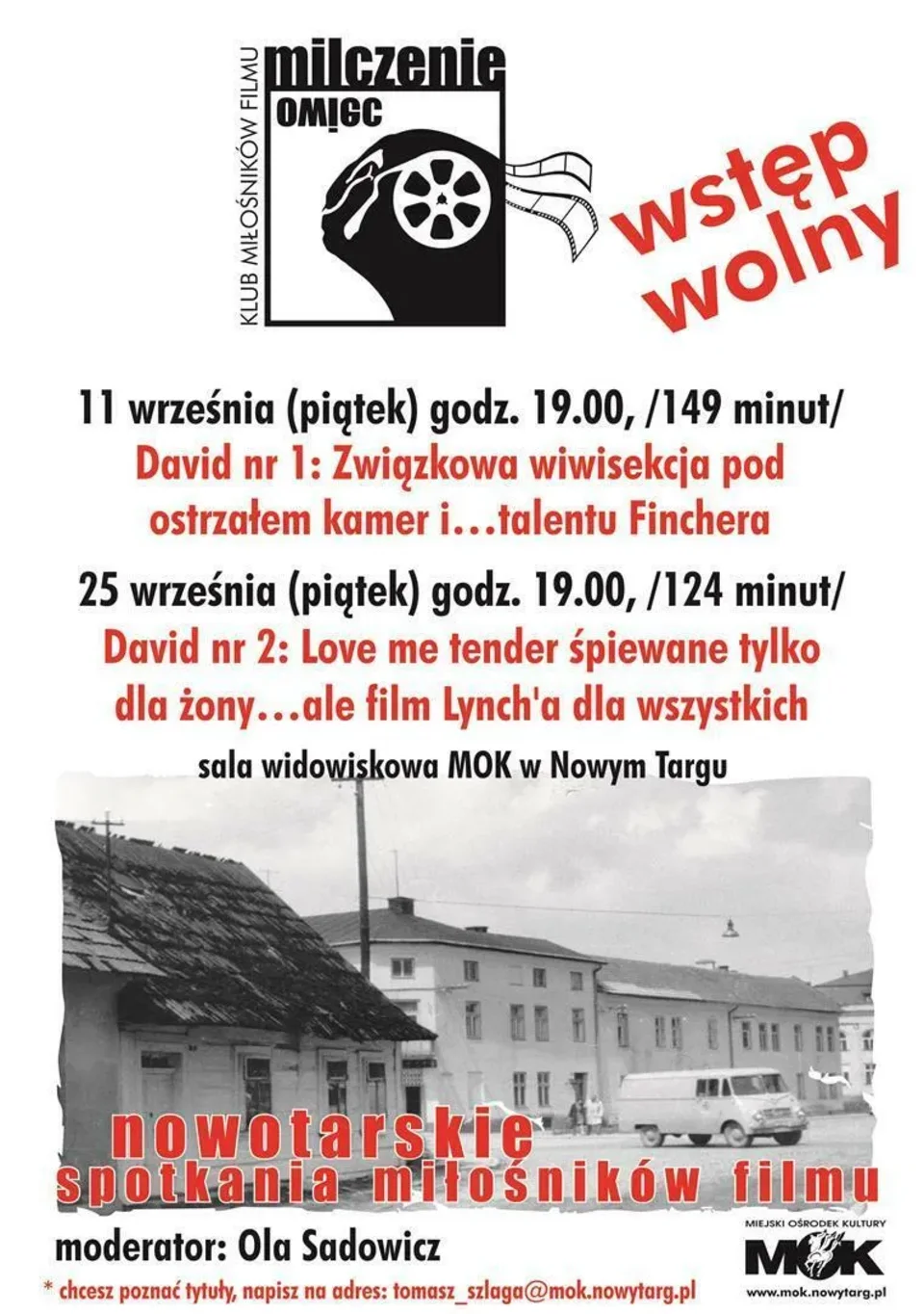 Spotkania Nowotarskiego Klubu Miłośników Filmu "Milczenie owiec"