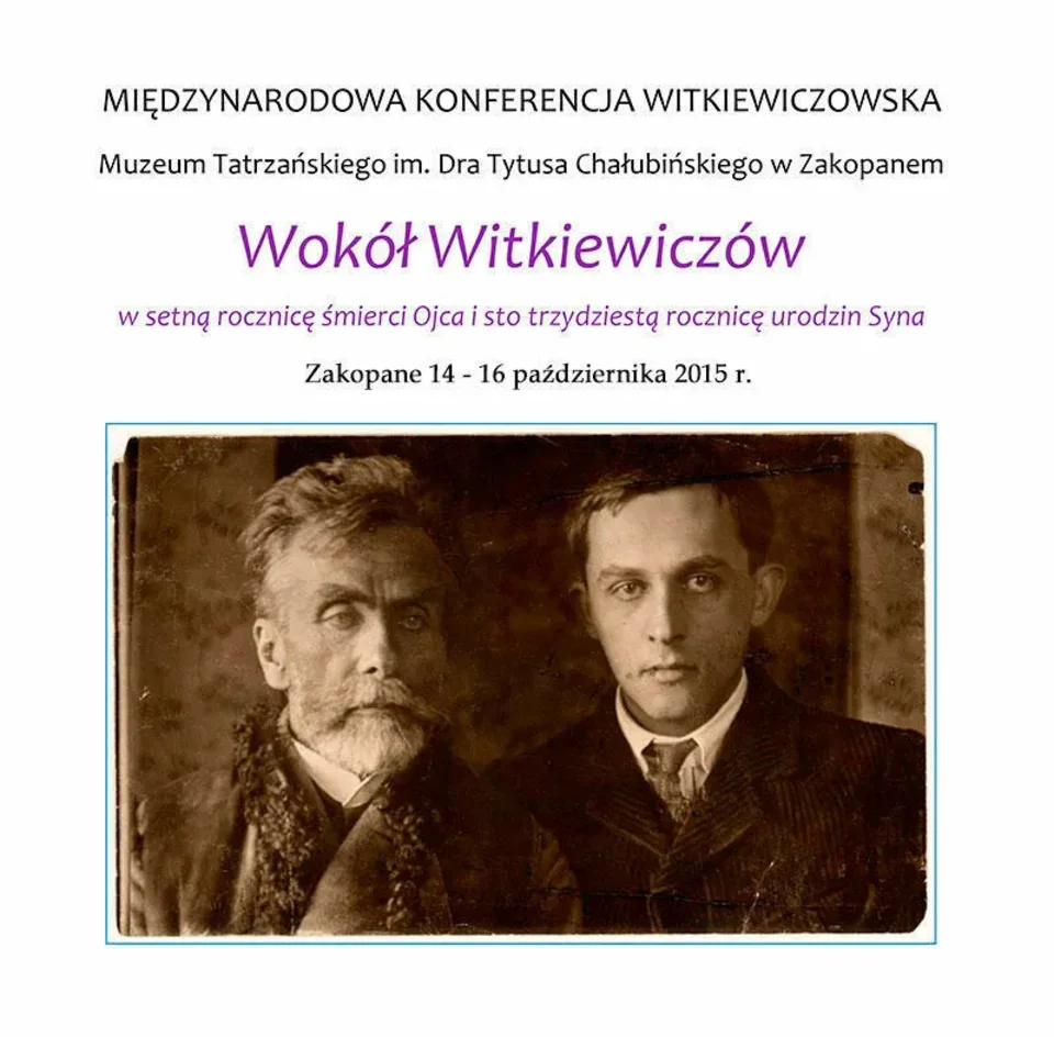 MIĘDZYNARODOWA KONFERENCJA WITKIEWICZOWSKA