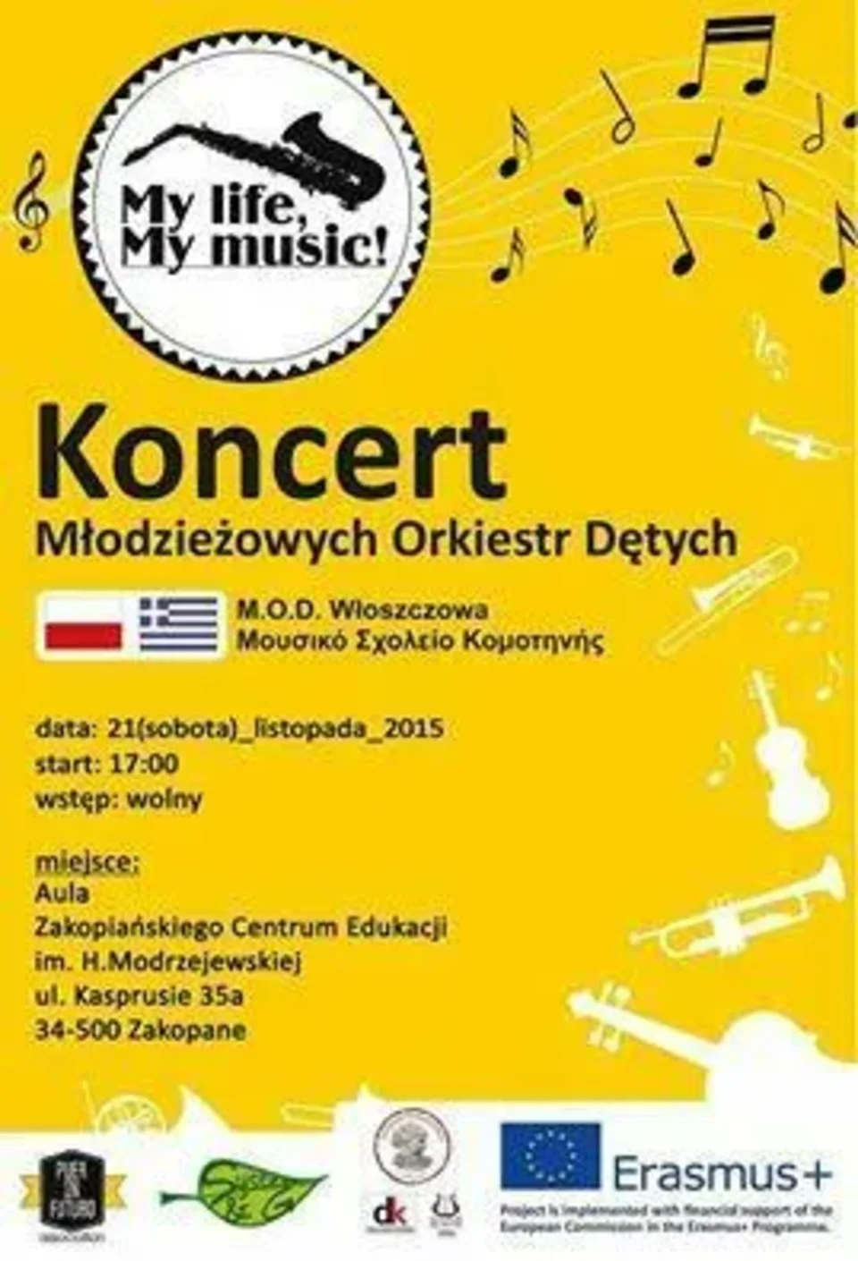 Międzynarodowe wydarzenie muzyczne w Zakopiańskim Centrum Edukacji im. H. Modrzejewskiej