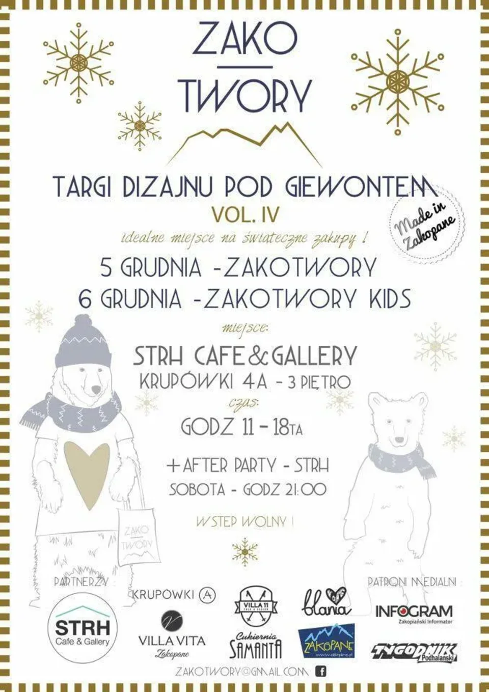ZAKO_TWORY targi dizajnu pod Giewontem - edycja świąteczna!