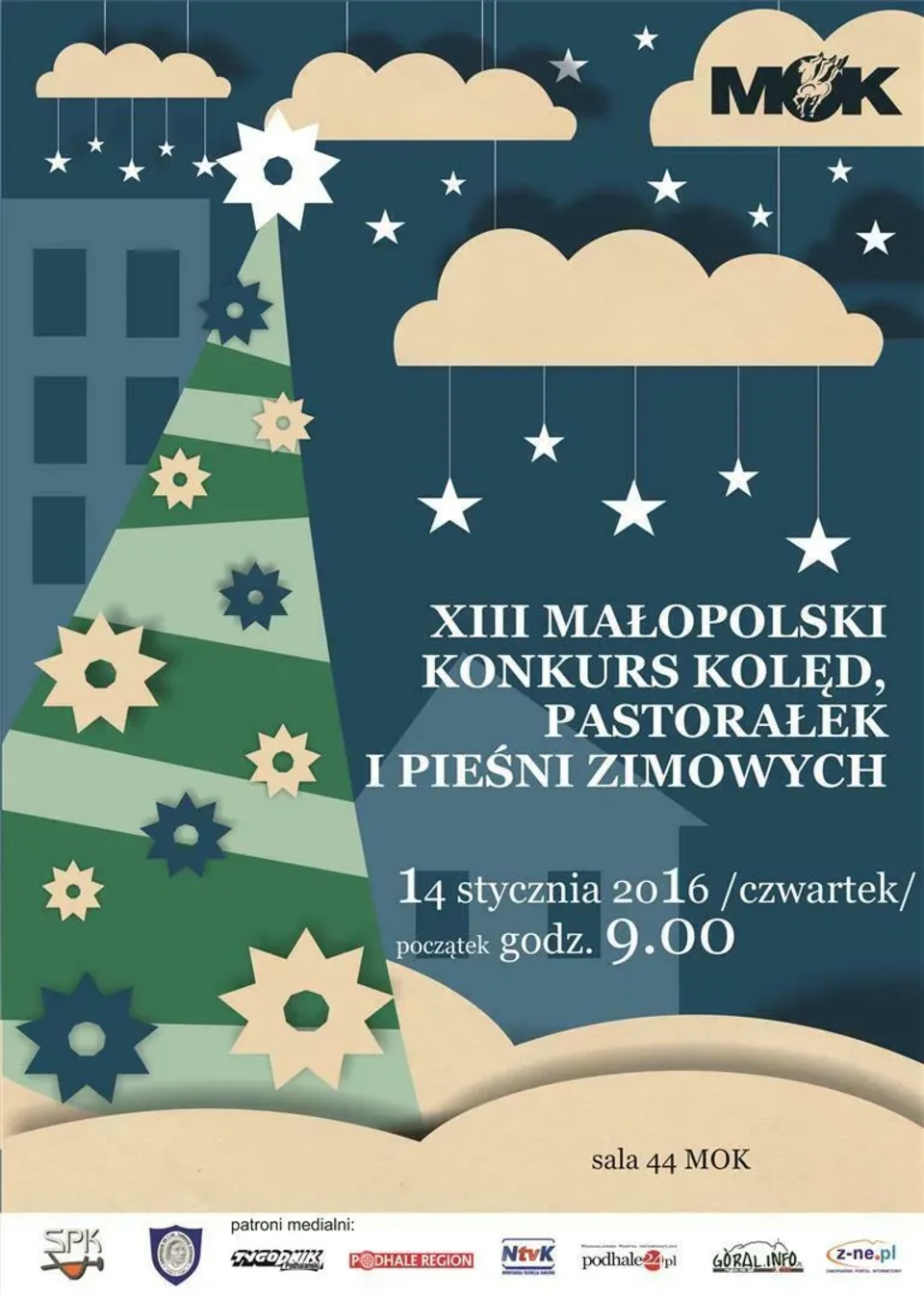 XIII Małopolski Konkurs Kolęd, Pastorałek i Pieśni Zimowych