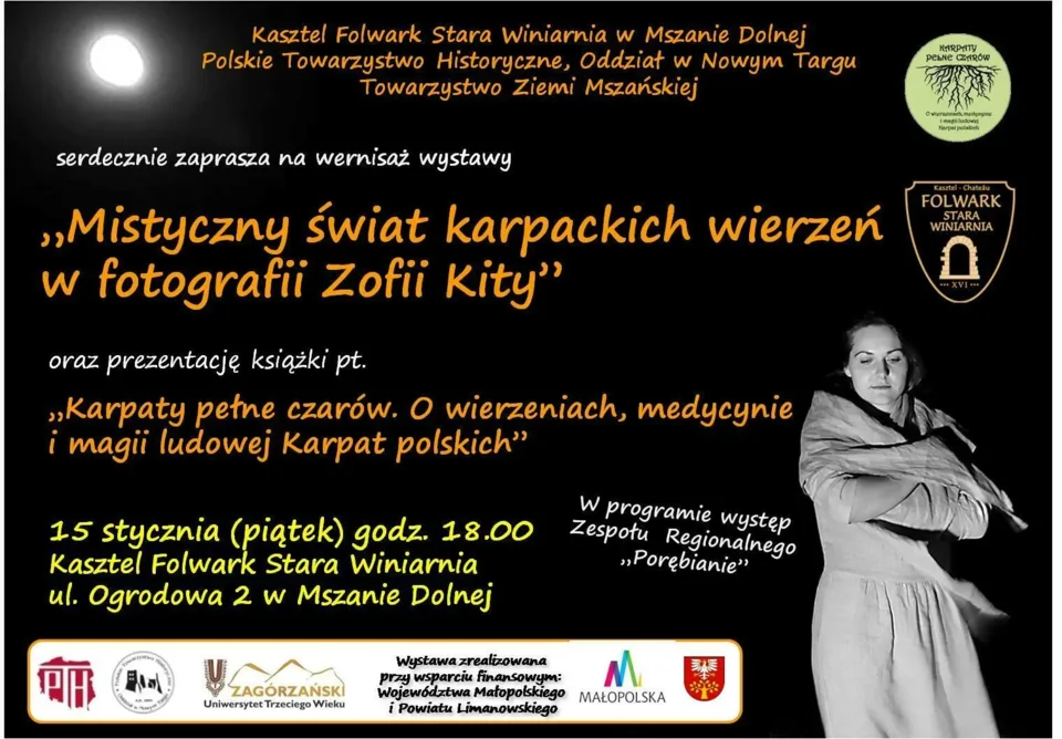 Wernisaż wystawy „Mistyczny świat Karpackich wierzeń w fotografii Zofii Kity”