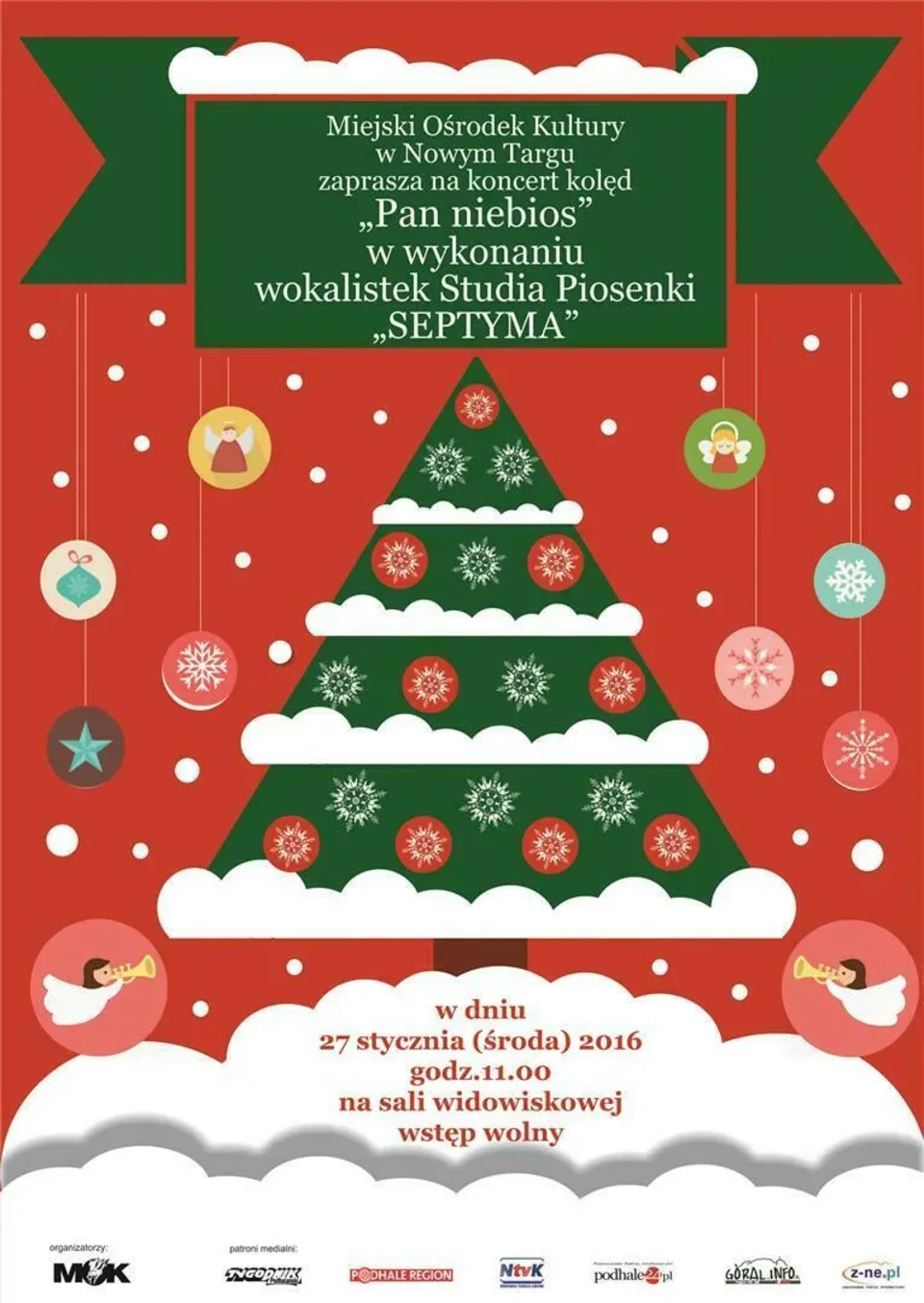 Koncert kolęd "Pan niebios"