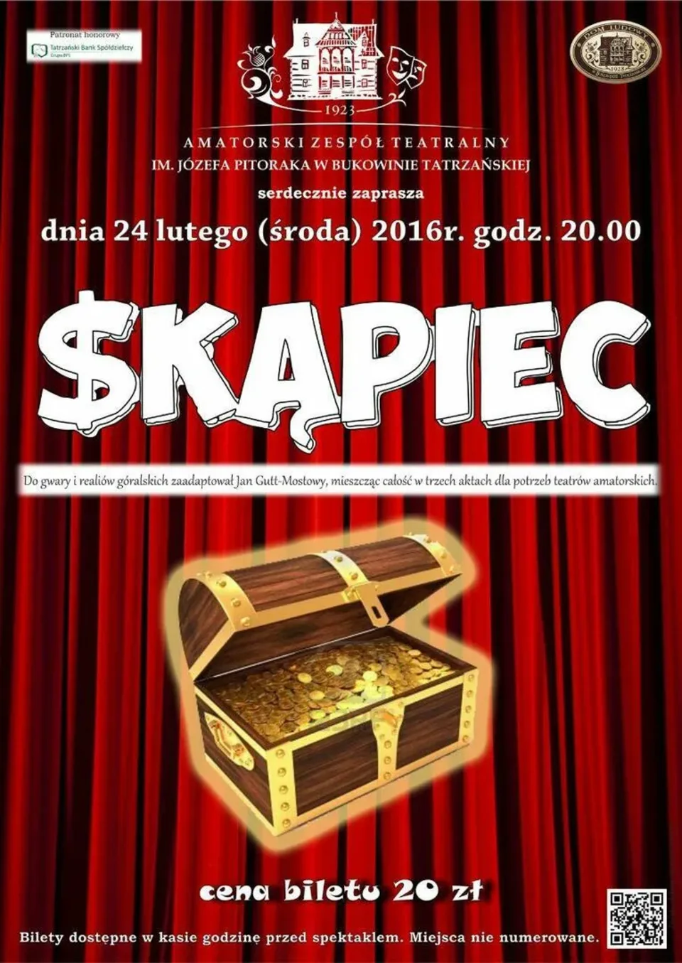 Sztuka teatralna "Skąpiec"