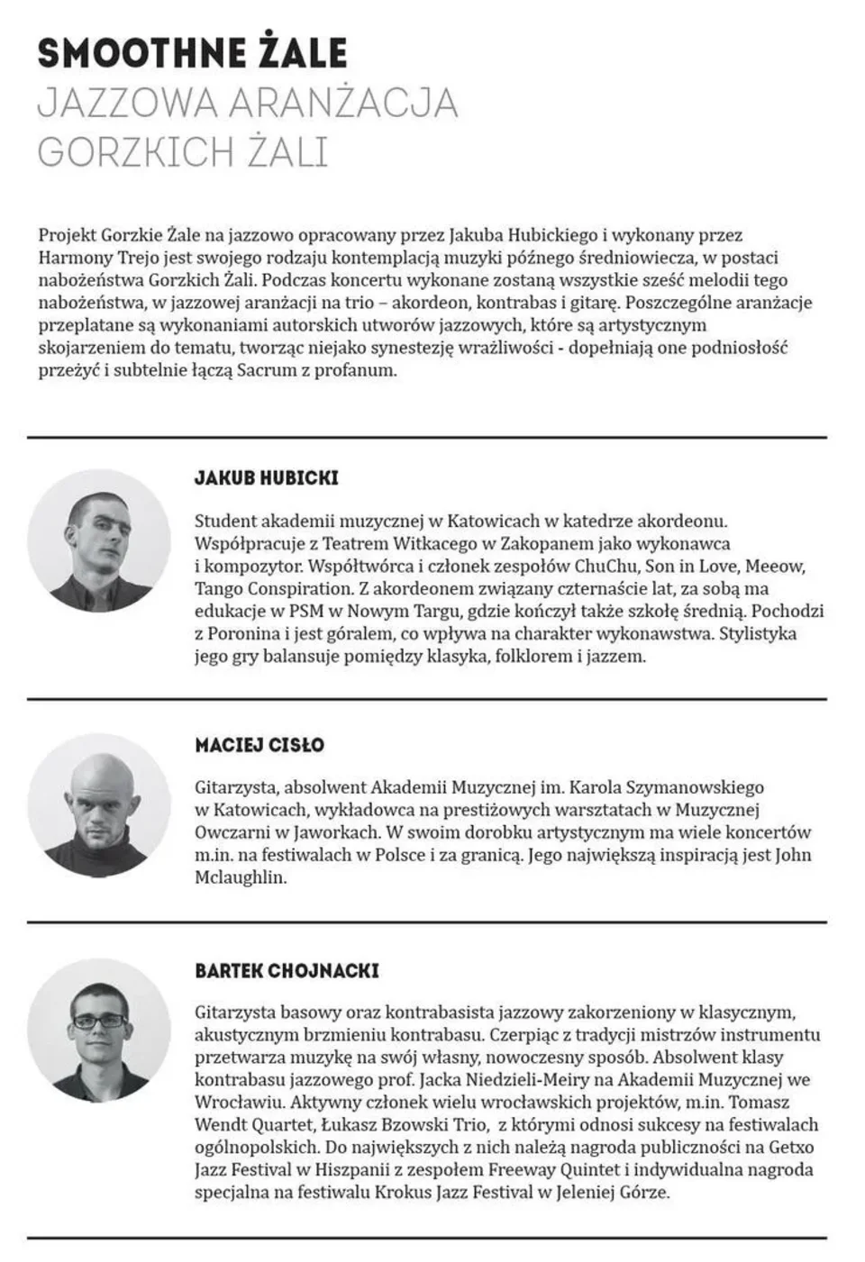 Gorzkie Żale na Jazzowo