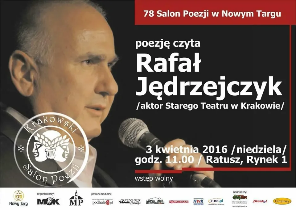 Zapraszamy na 78 salon poezji w Nowym Targu
