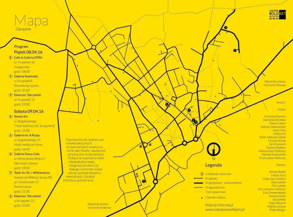 Zakopane Wild Art Weekend 8-9.04