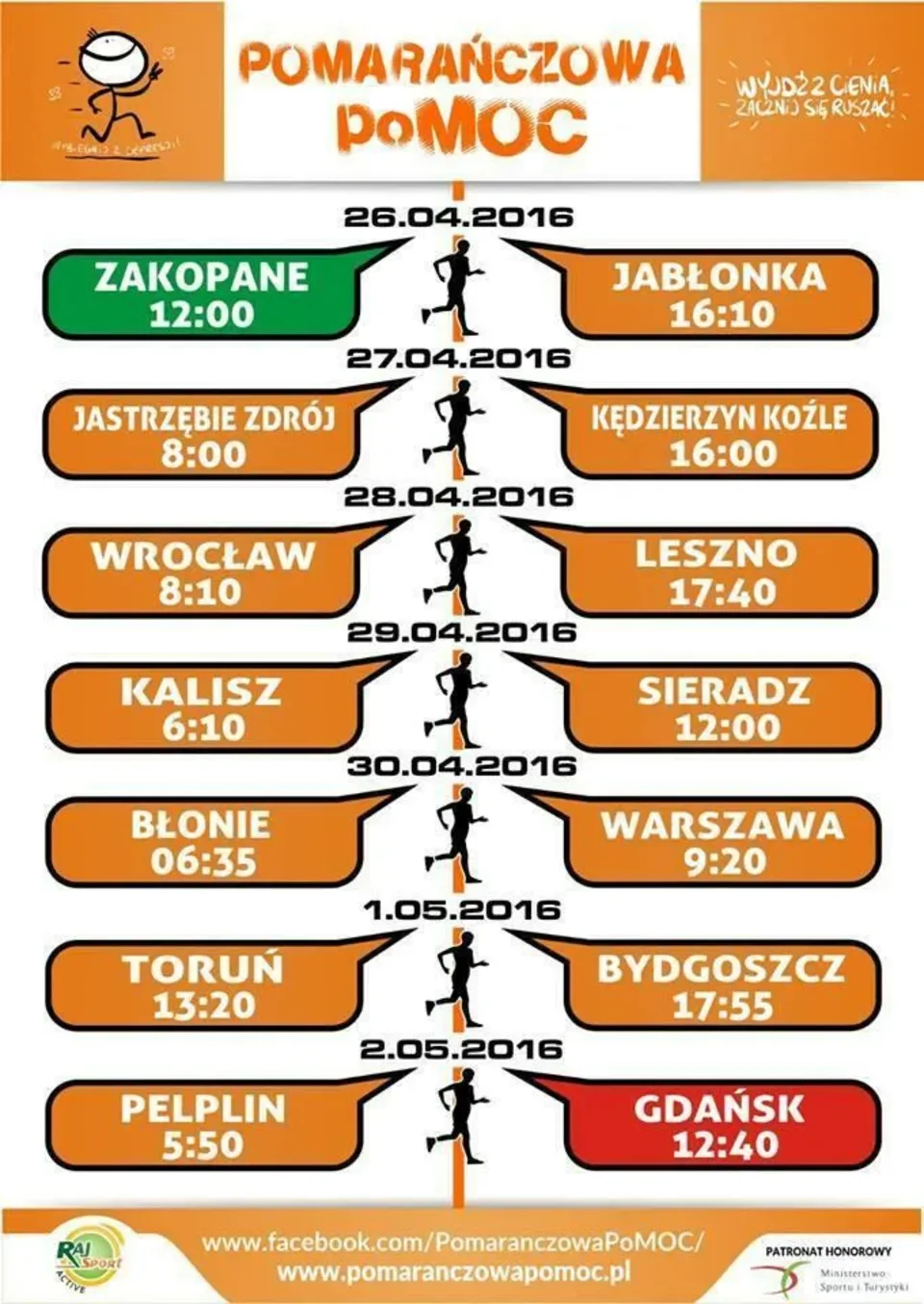 Zakopane - Pomarańczowa poMOC rusza w Polskę