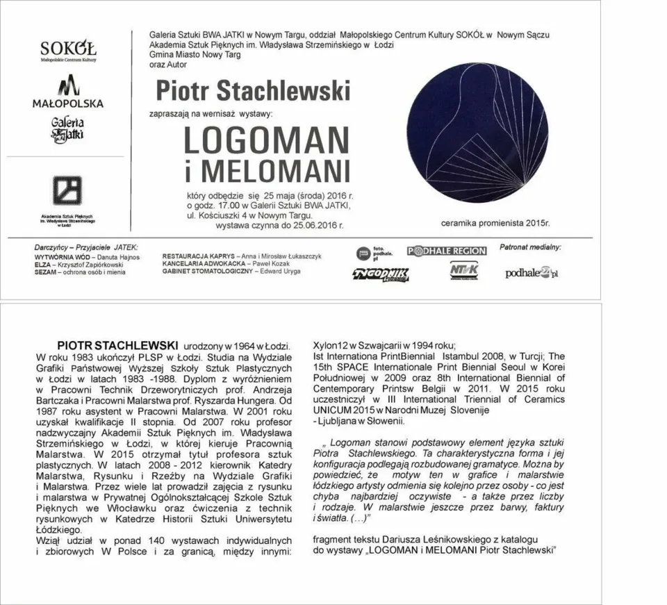 Otwarcie wystawy "Logoman i melomani"