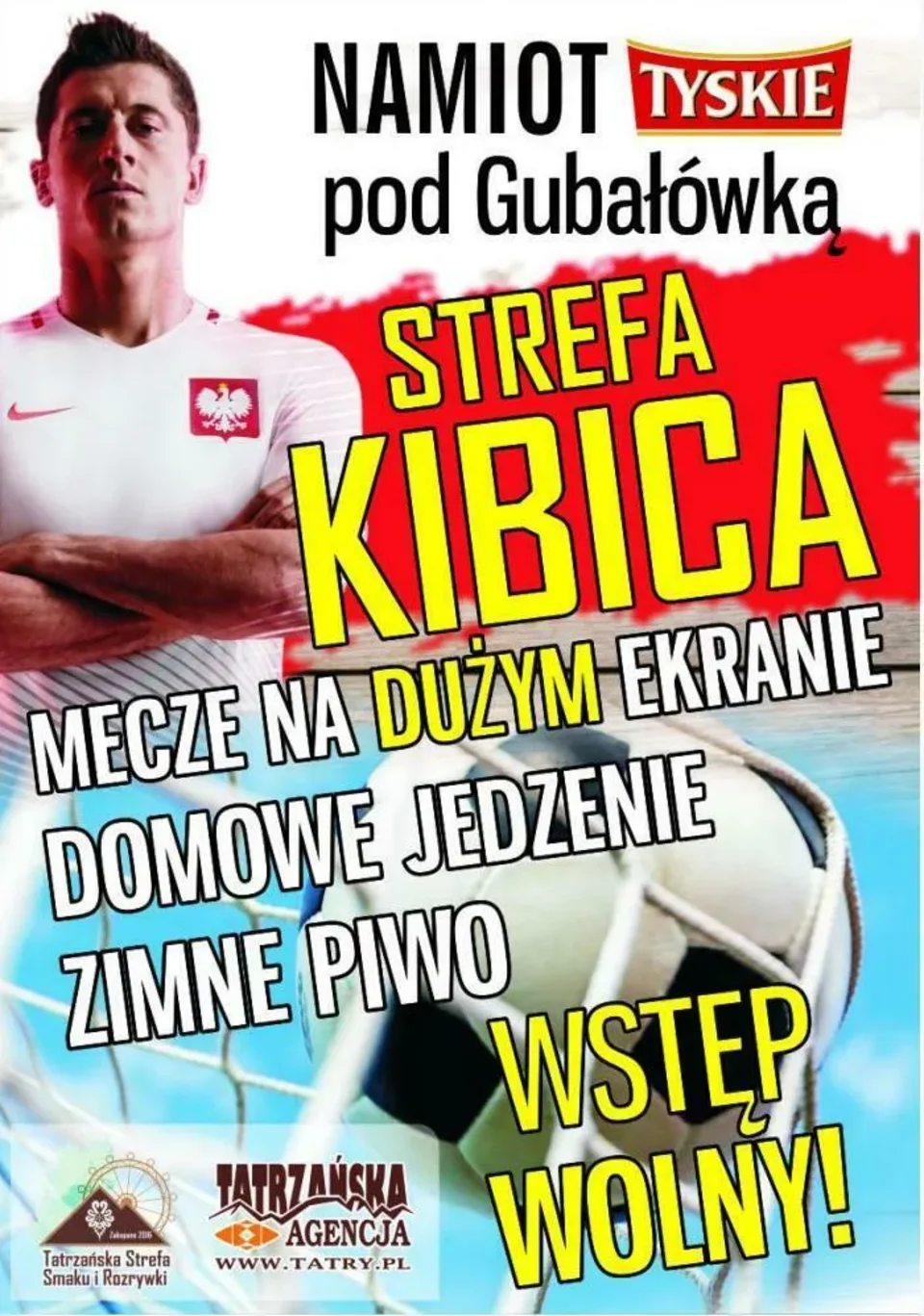 Mecze Euro 2016 na Placu pod Gubałówką !