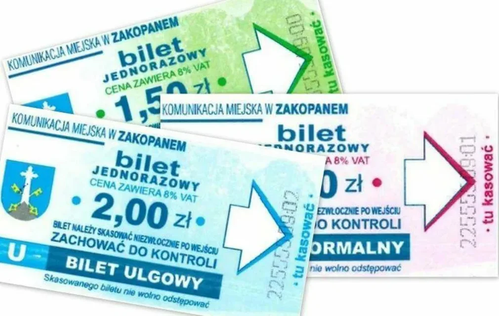 Kontrole biletów w zakopiańskich autobusach