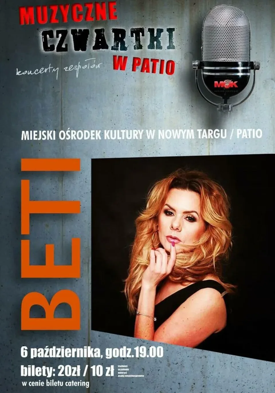 Beata “Beti” Bełtowska w MOK