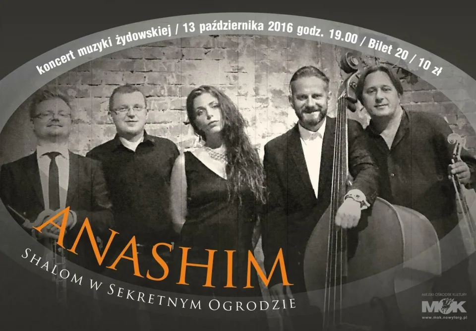 Zapraszamy na wystawę fotografii i koncert zespołu Anashim