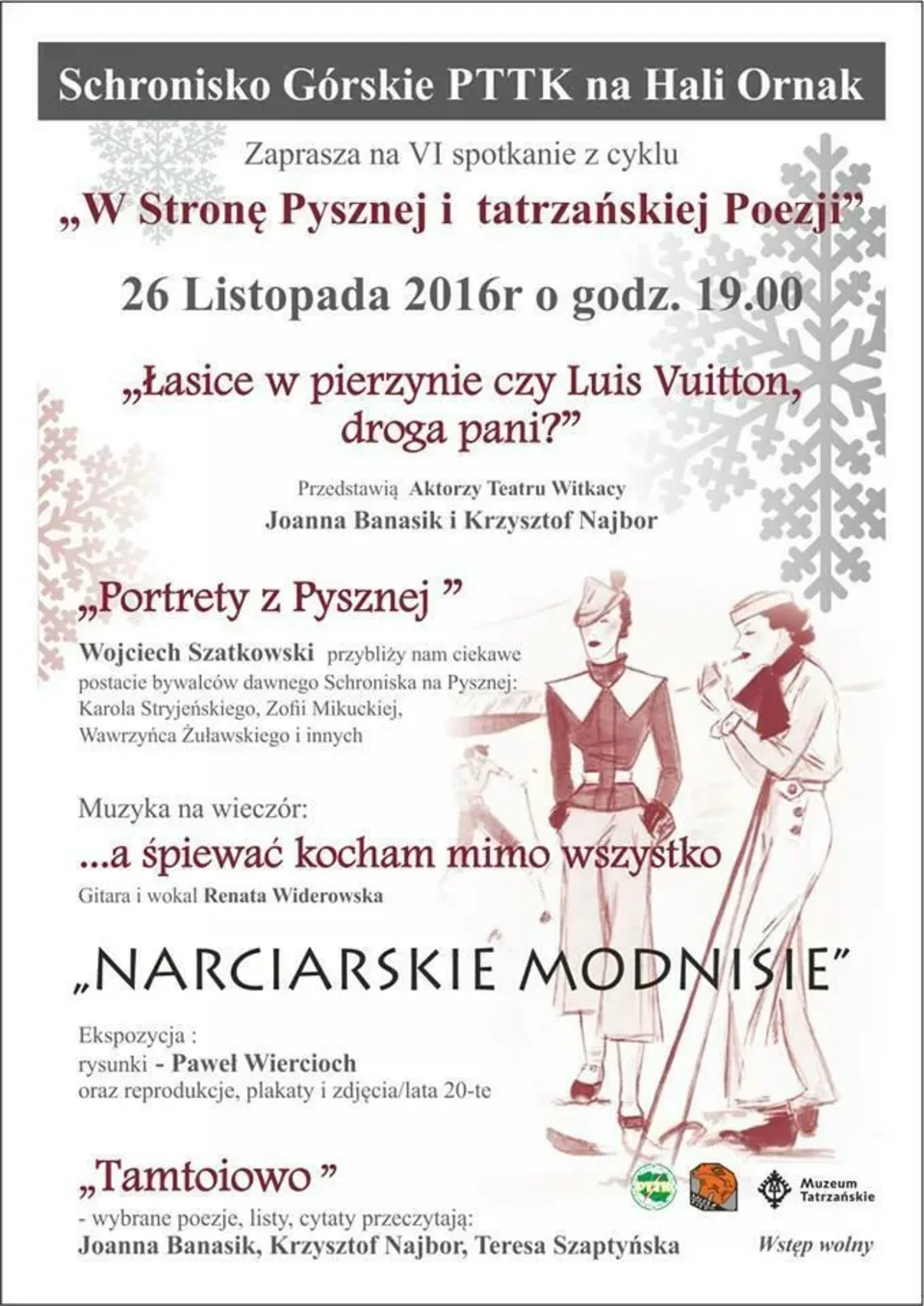 KOLEJNY WIECZÓR Z CYKLU "Z PASJI DO GÓR"