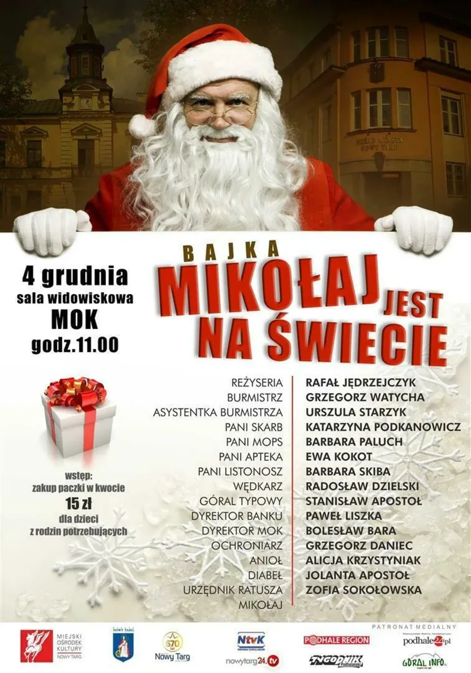 Mikołaj jest na świecie - spektakl teatralny dla dzieci