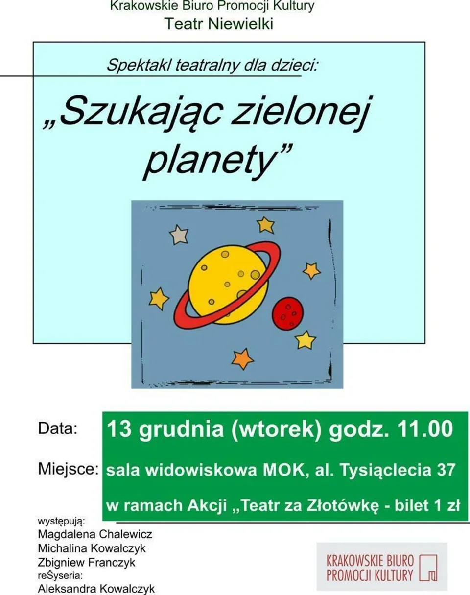Teatr za złotówkę powraca