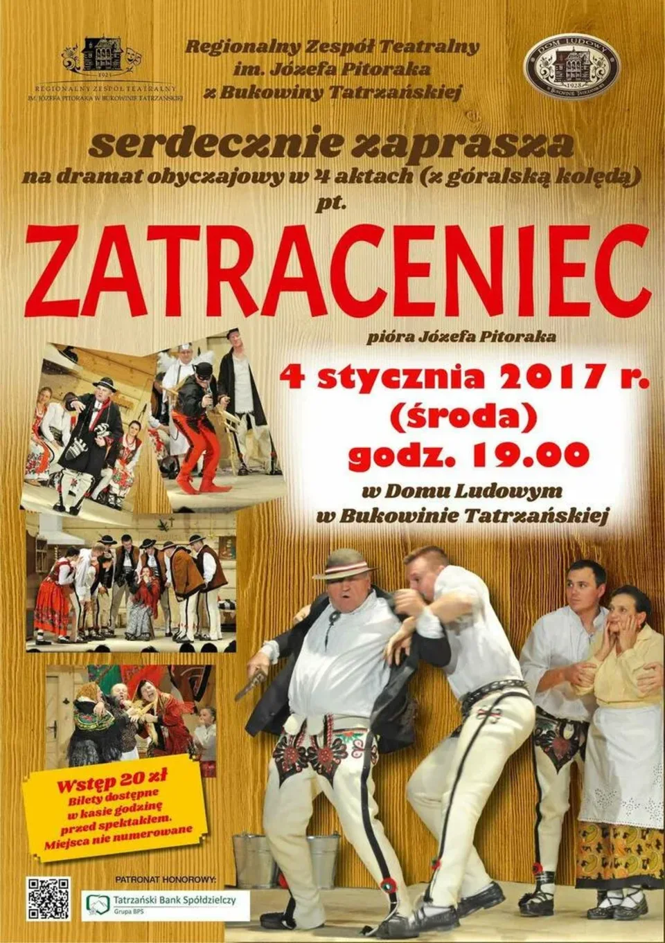 Sztuka teatralna "Zatraceniec"