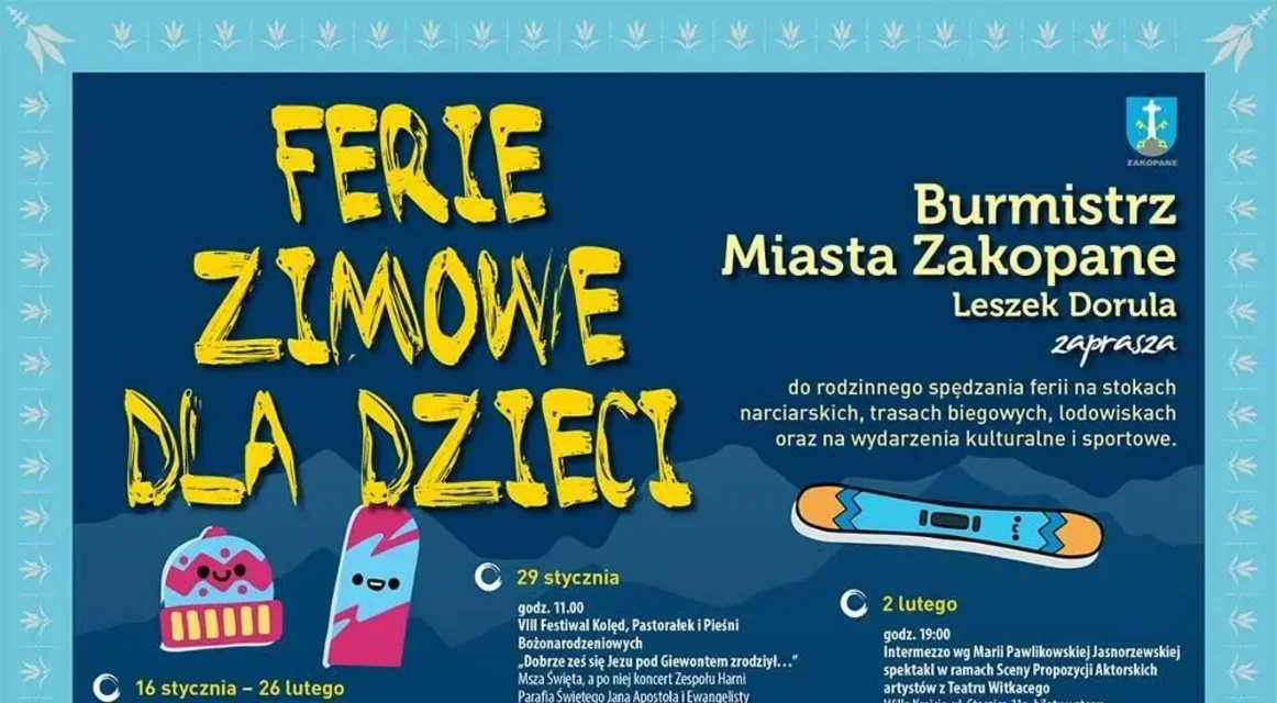 Ferie zimowe dla dzieci