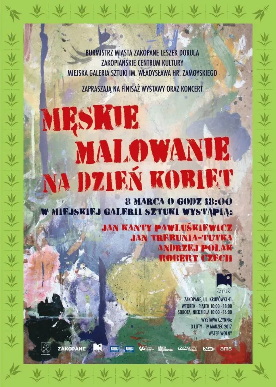 Finisaż wystawy "Męskie malowanie"