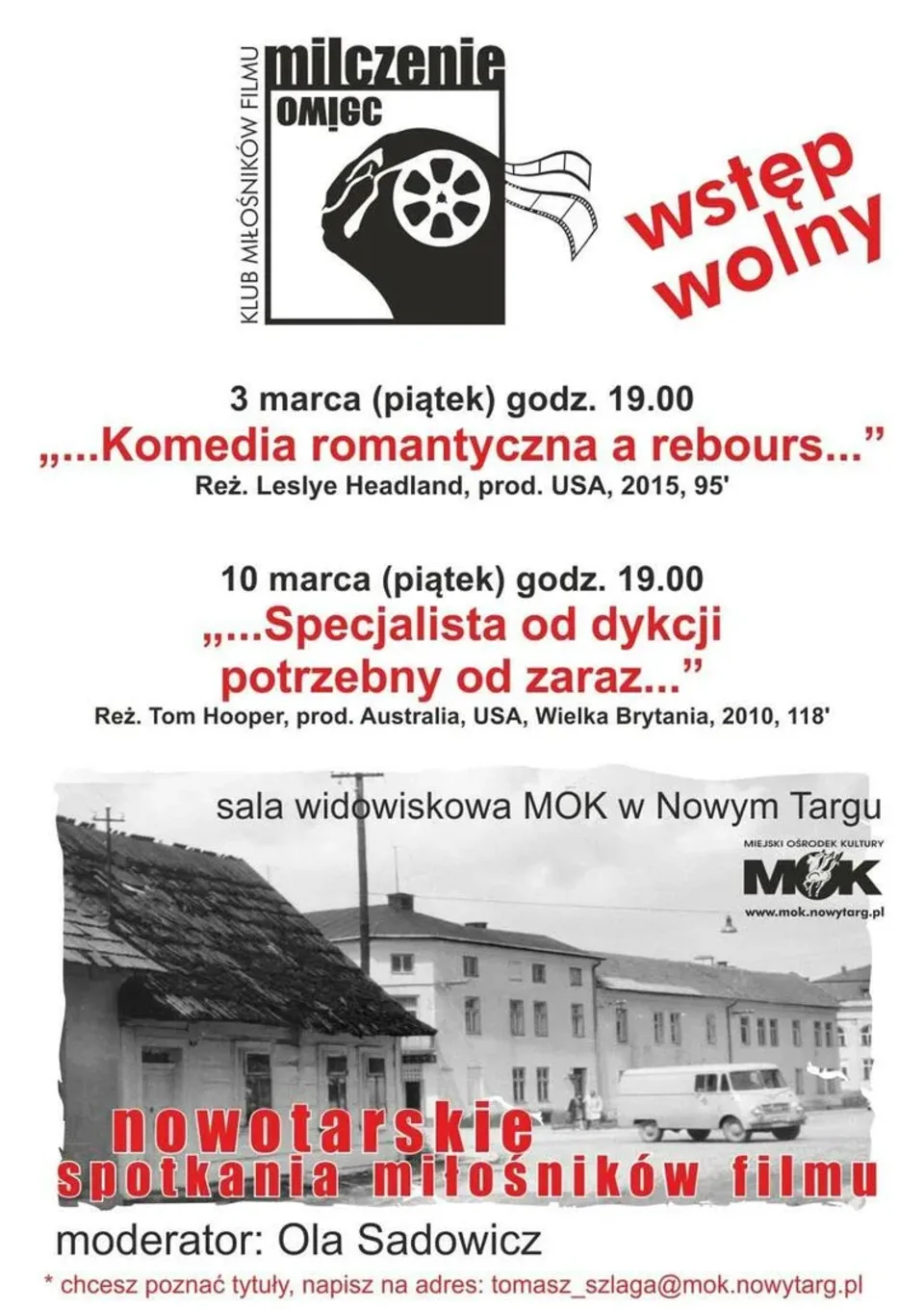 Marcowe Nowotarskie Spotkania Miłośników Filmów "Milczenie owiec"