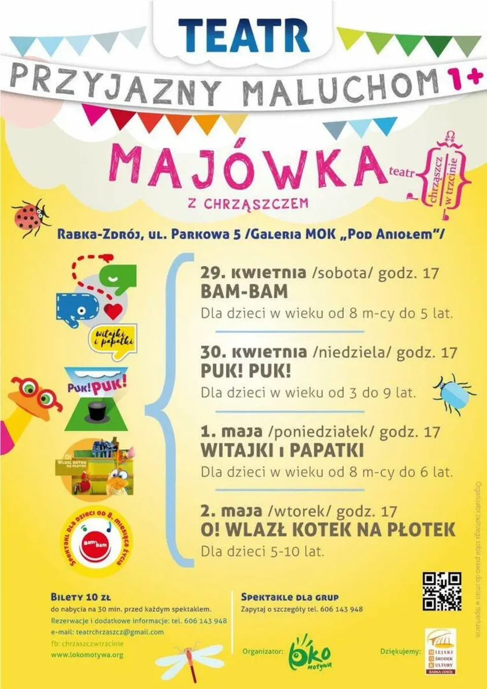Teatr CHRZĄSZCZ W TRZCINIE - Majówka 2017