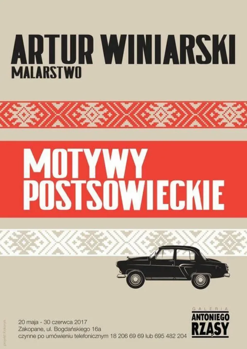 Wernisaż wystawy Motywy postsowieckie Artur Winiarski