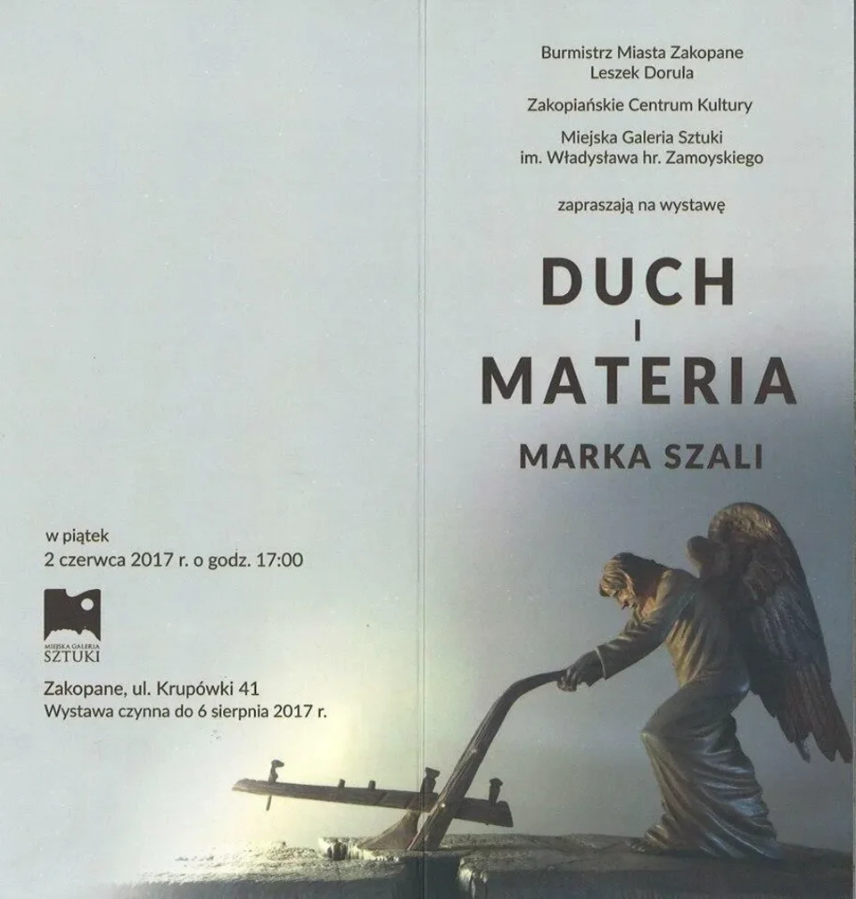 Wystawa Marka Szali „Duch i Materia”