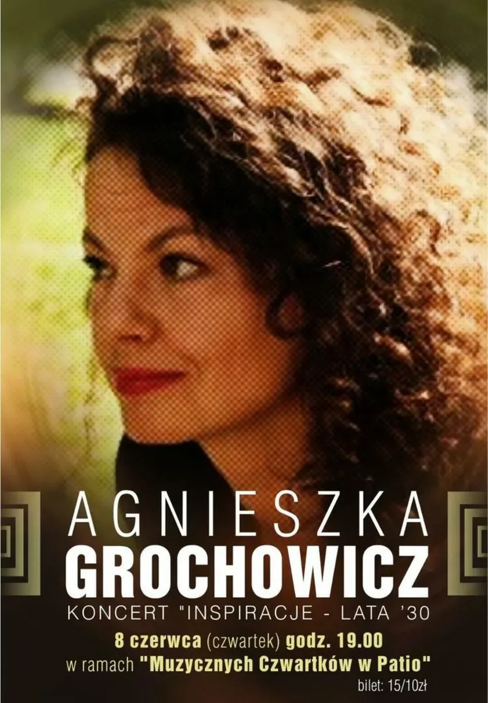 Koncert Agnieszki Grochowicz „Inspiracje – Lata ‘30”