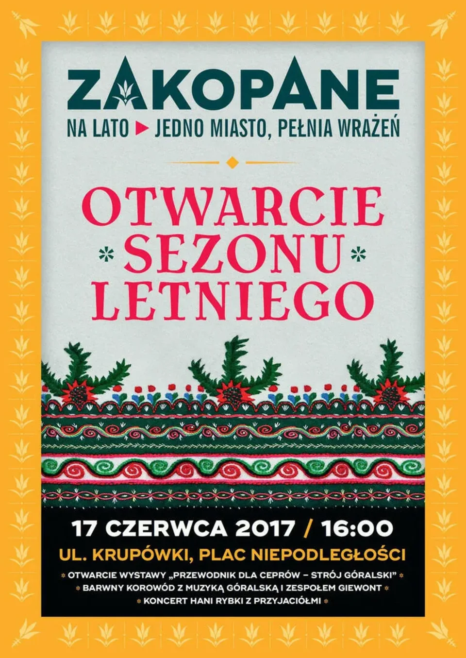 OTWARCIE SEZONU LETNIEGO
