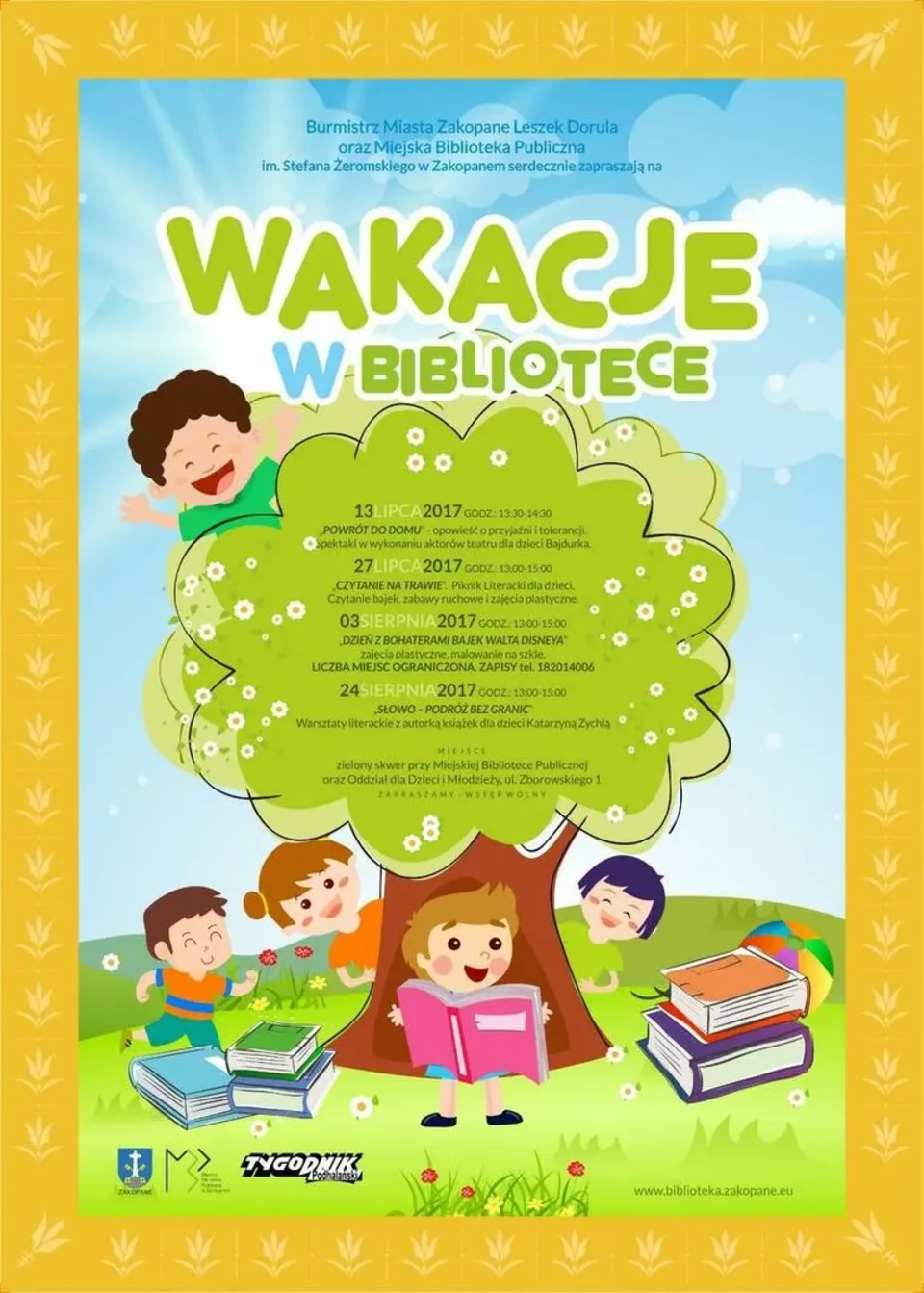 Wakacje w Bibliotece