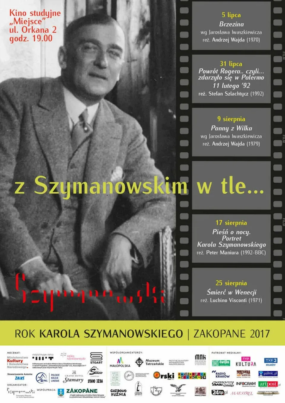 Projekcja filmu „Brzezina” w reżyserii Andrzeja Wajdy