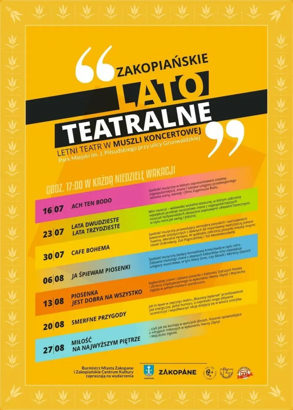 Letni Teatr w Muszli Koncertowej