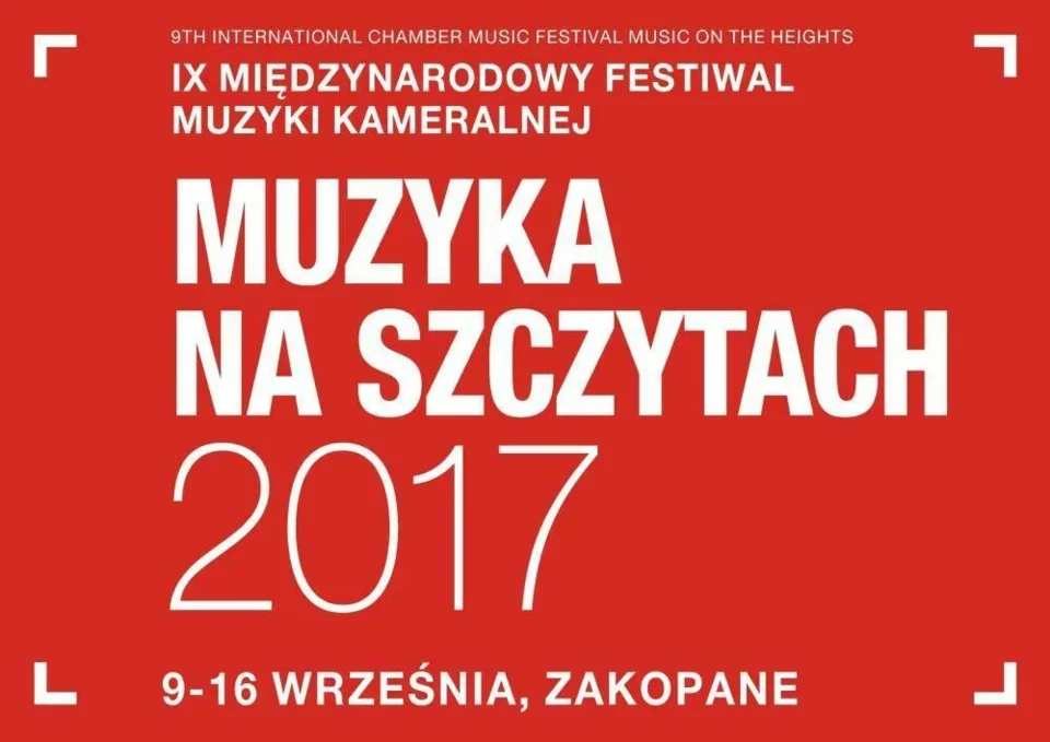 IX Międzynarodowy Festiwal Muzyki Kameralnej "Muzyka na Szczytach"