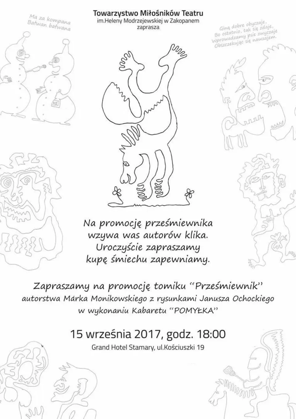 Promocja tomiku pt. “PRZEŚMIEWNIK”