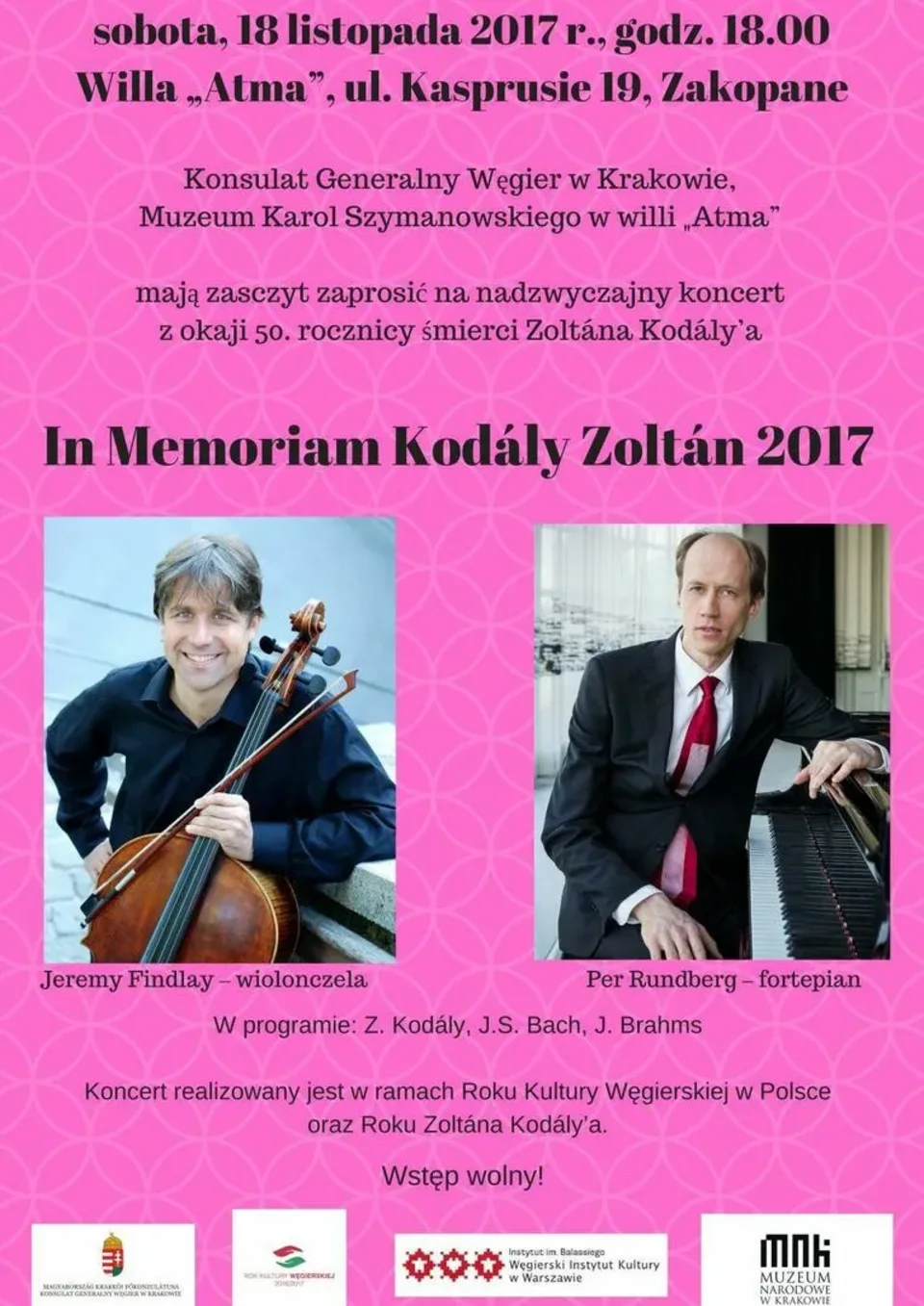 Koncert In Memoriam Kodály Zoltán 2017