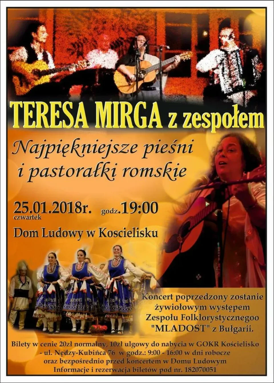 Koncert "Najpiękniejsze kolędy i pastorałki romskie"
