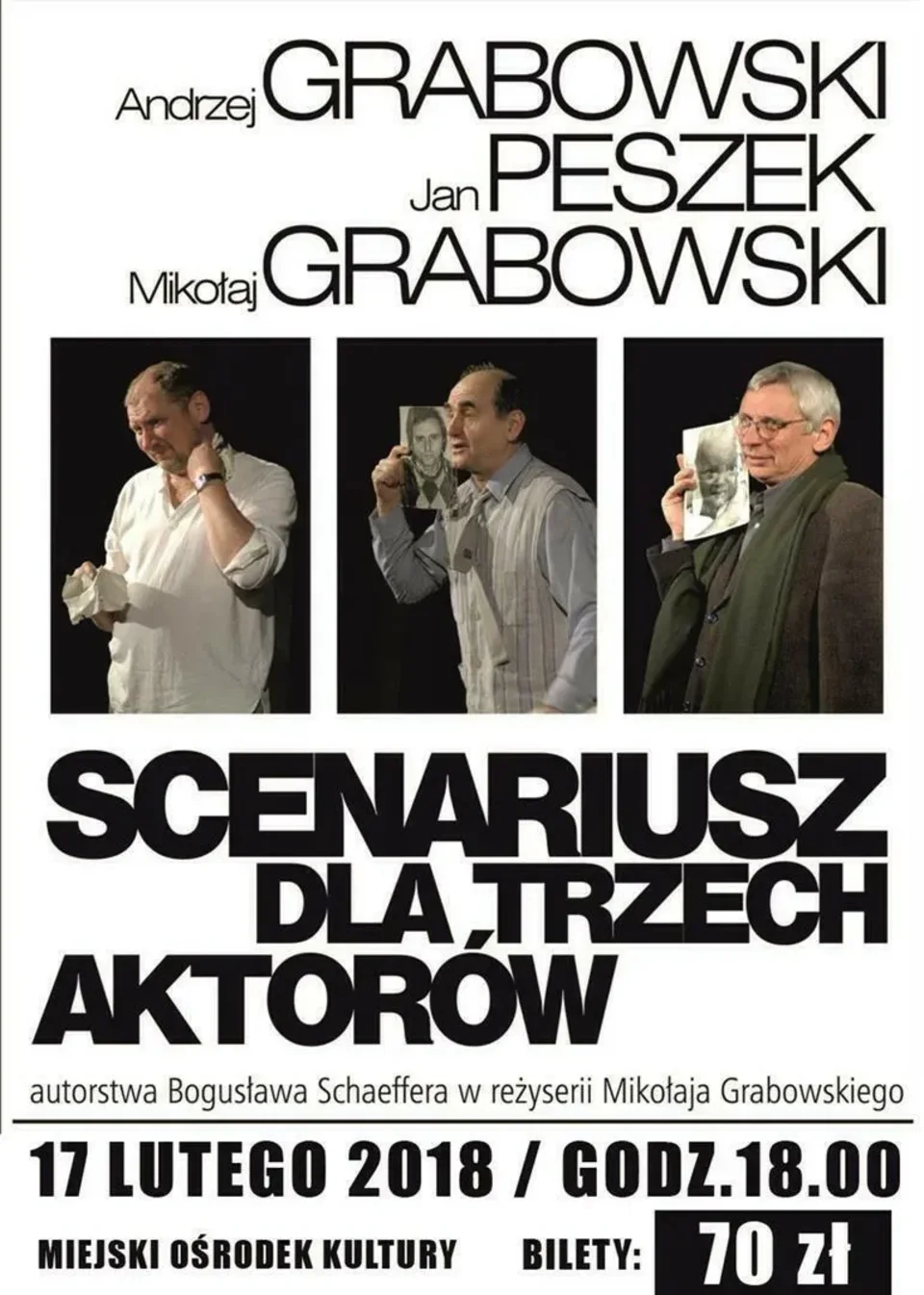 Scenariusz dla trzech aktorów