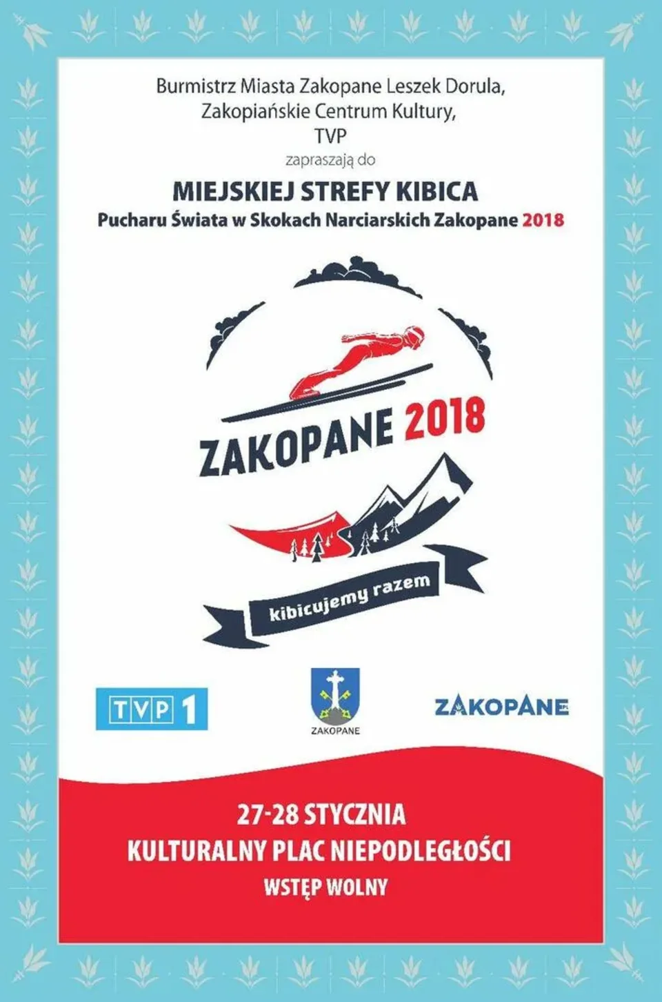 Miejska Strefa Kibica Pucharu Świata w skokach narciarskich zaprasza!